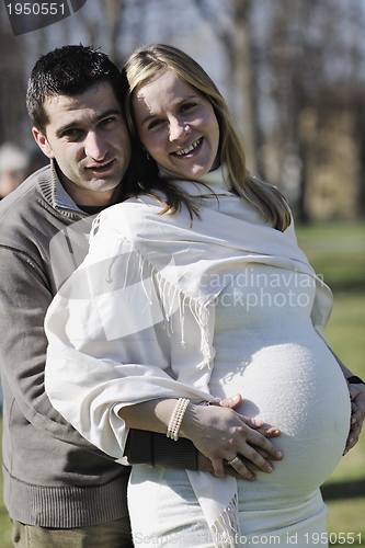 Image of happy pregnancy 