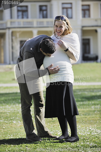 Image of happy pregnancy 
