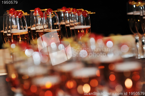 Image of coctail and banquet catering party event