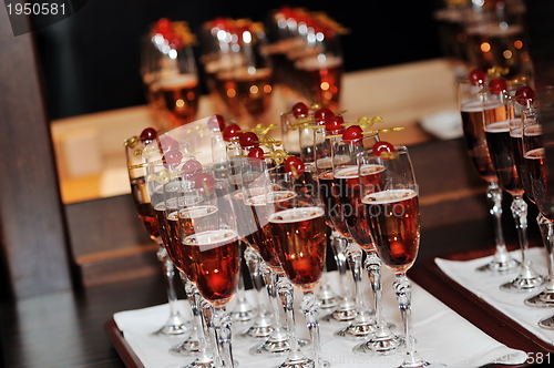 Image of coctail and banquet catering party event