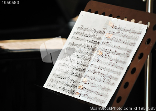 Image of music book