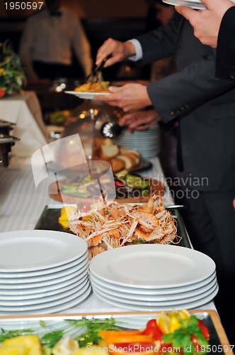 Image of coctail and banquet catering party event