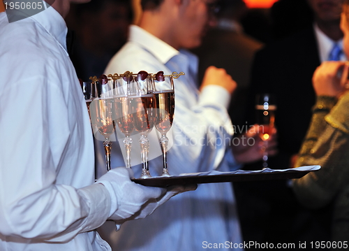 Image of coctail and banquet catering party event