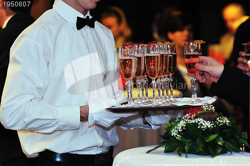 Image of coctail and banquet catering party event