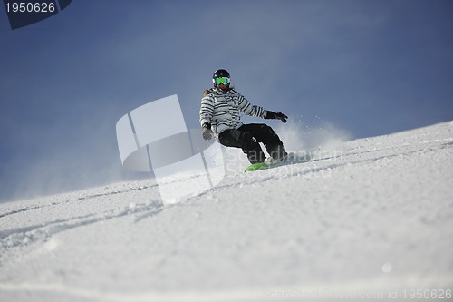 Image of snowboard woman