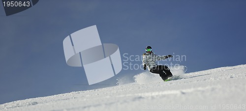 Image of snowboard woman