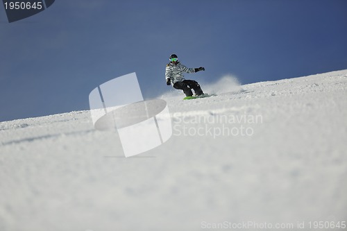 Image of snowboard woman