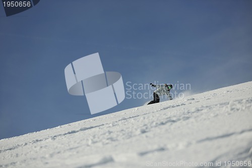 Image of snowboard woman