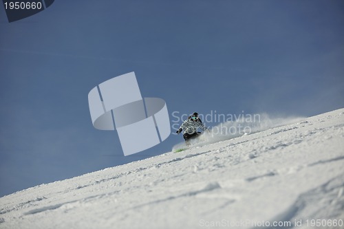 Image of snowboard woman