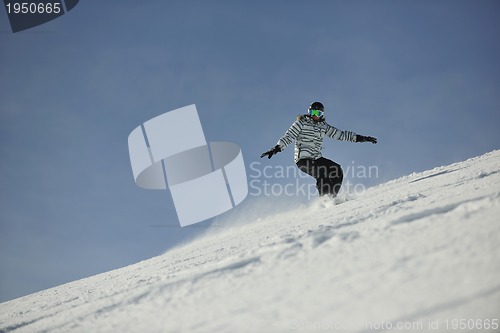 Image of snowboard woman