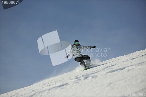 Image of snowboard woman