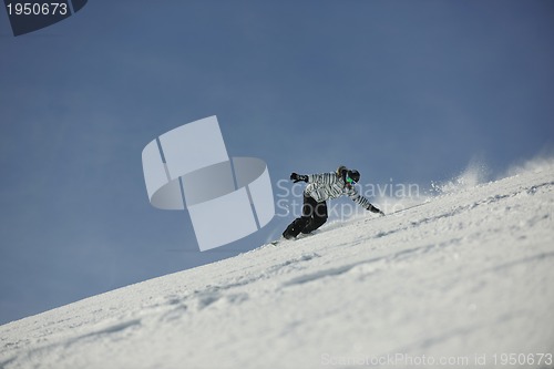 Image of snowboard woman