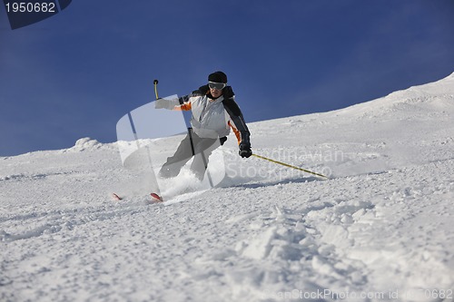 Image of skier free ride 