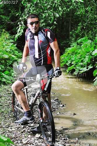 Image of wet mount bike ride