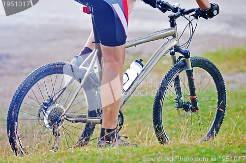 Image of  mount bike man outdoor