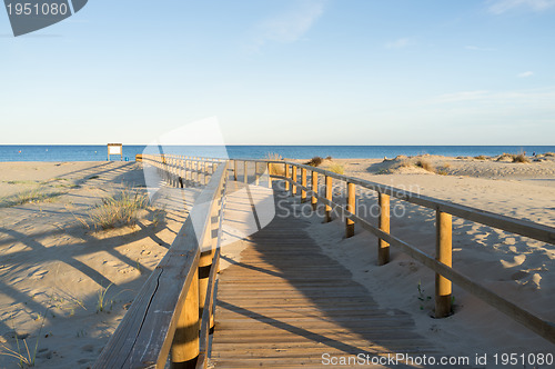 Image of Walkway through dunes