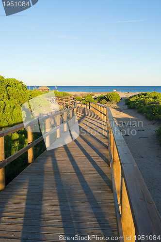 Image of Mediterranean beach