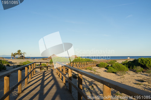 Image of Walkway through dunes