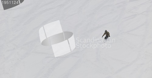 Image of freestyle snowboarder