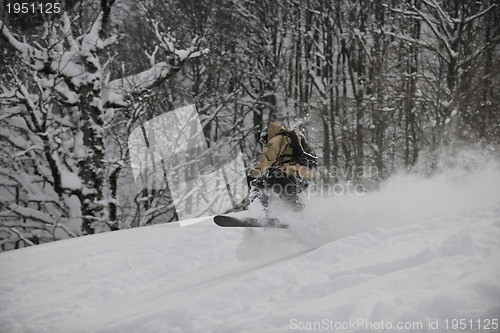 Image of freestyle snowboarder