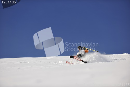 Image of ski freeride