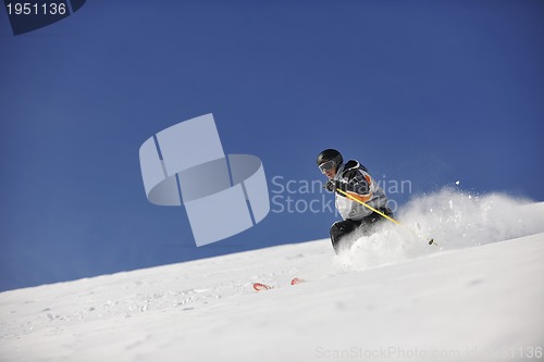 Image of ski freeride