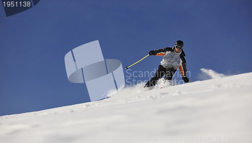 Image of ski freeride