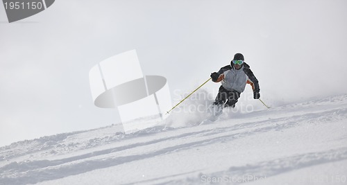 Image of ski freeride