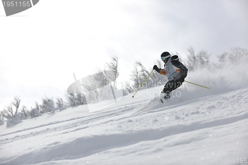 Image of ski freeride