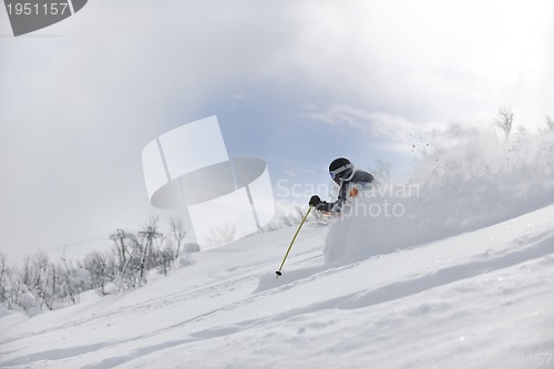 Image of ski freeride