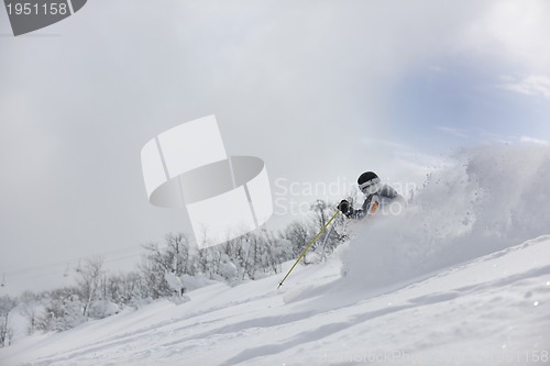 Image of ski freeride