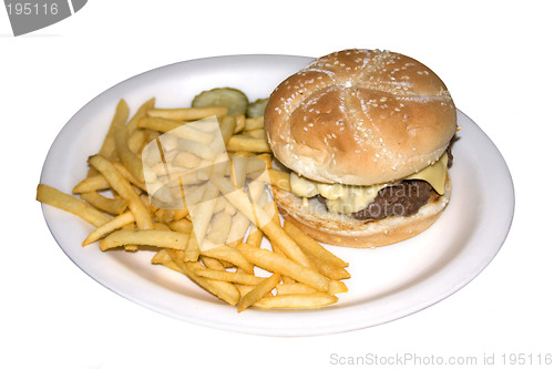 Image of Mushroom and Swiss Burger