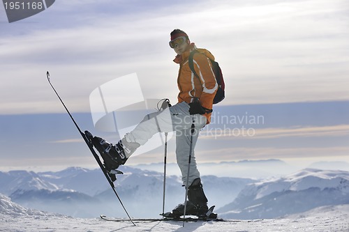 Image of ski freeride