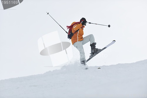 Image of ski freeride