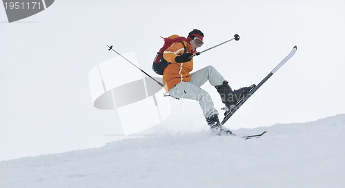 Image of ski freeride