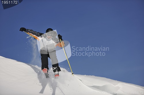 Image of ski freeride