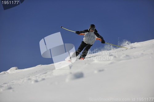 Image of ski freeride