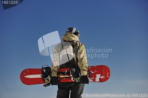 Image of snowboarder portrait