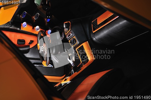 Image of Classy car interior