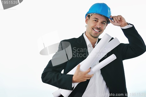 Image of young architect portrait