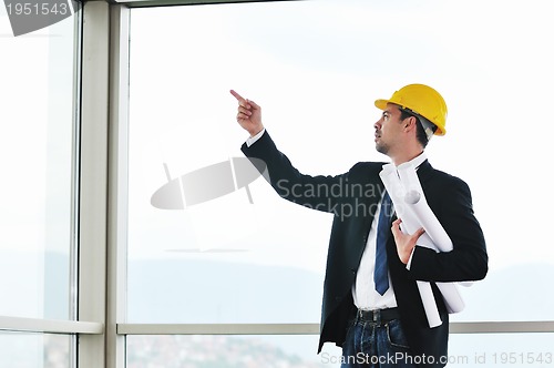 Image of young architect portrait