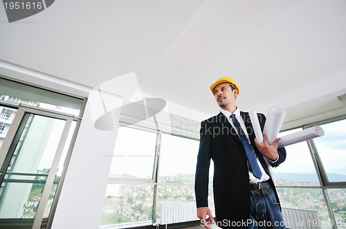 Image of young architect portrait