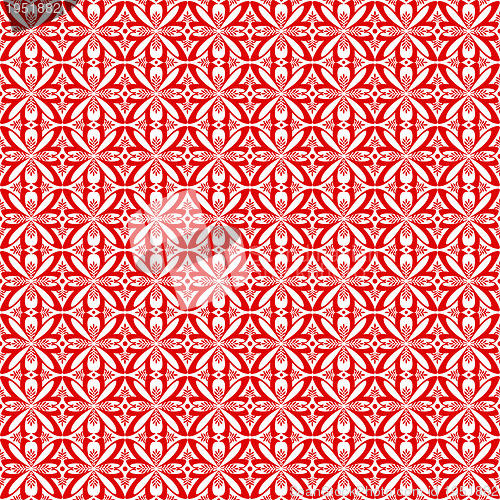 Image of seamless floral pattern
