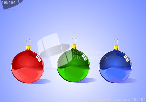 Image of Christmas Tree Ornaments