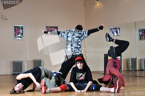 Image of teen  group