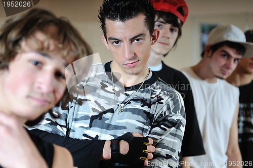 Image of teen  group