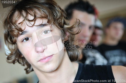 Image of teen  group