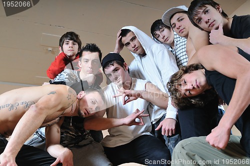 Image of teen group