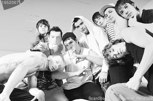 Image of teen group