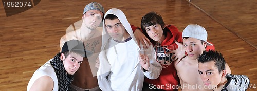 Image of teen group
